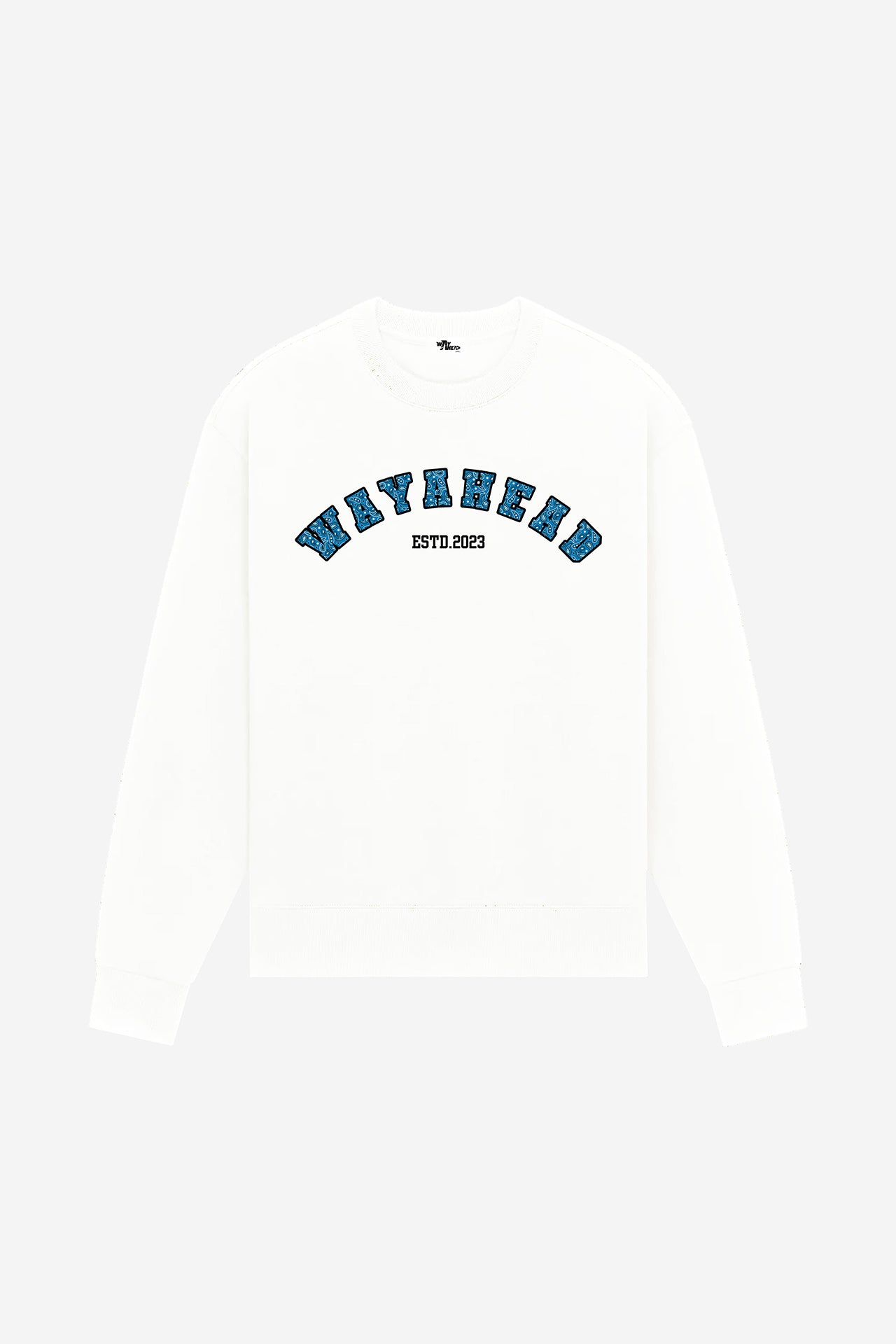 Paisley Sweatshirt (BLUE)