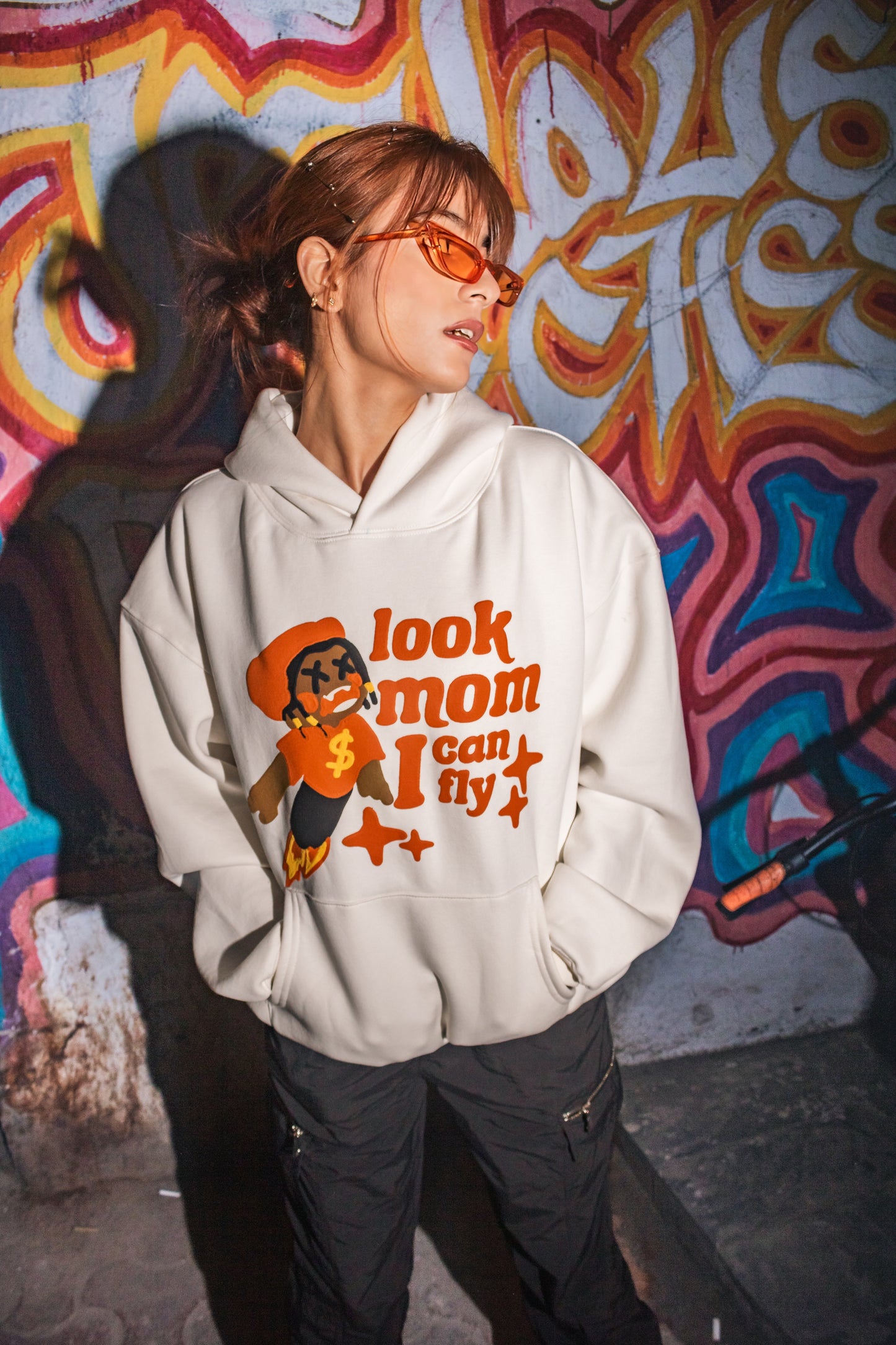 Look Mom I can Fly Hoodie