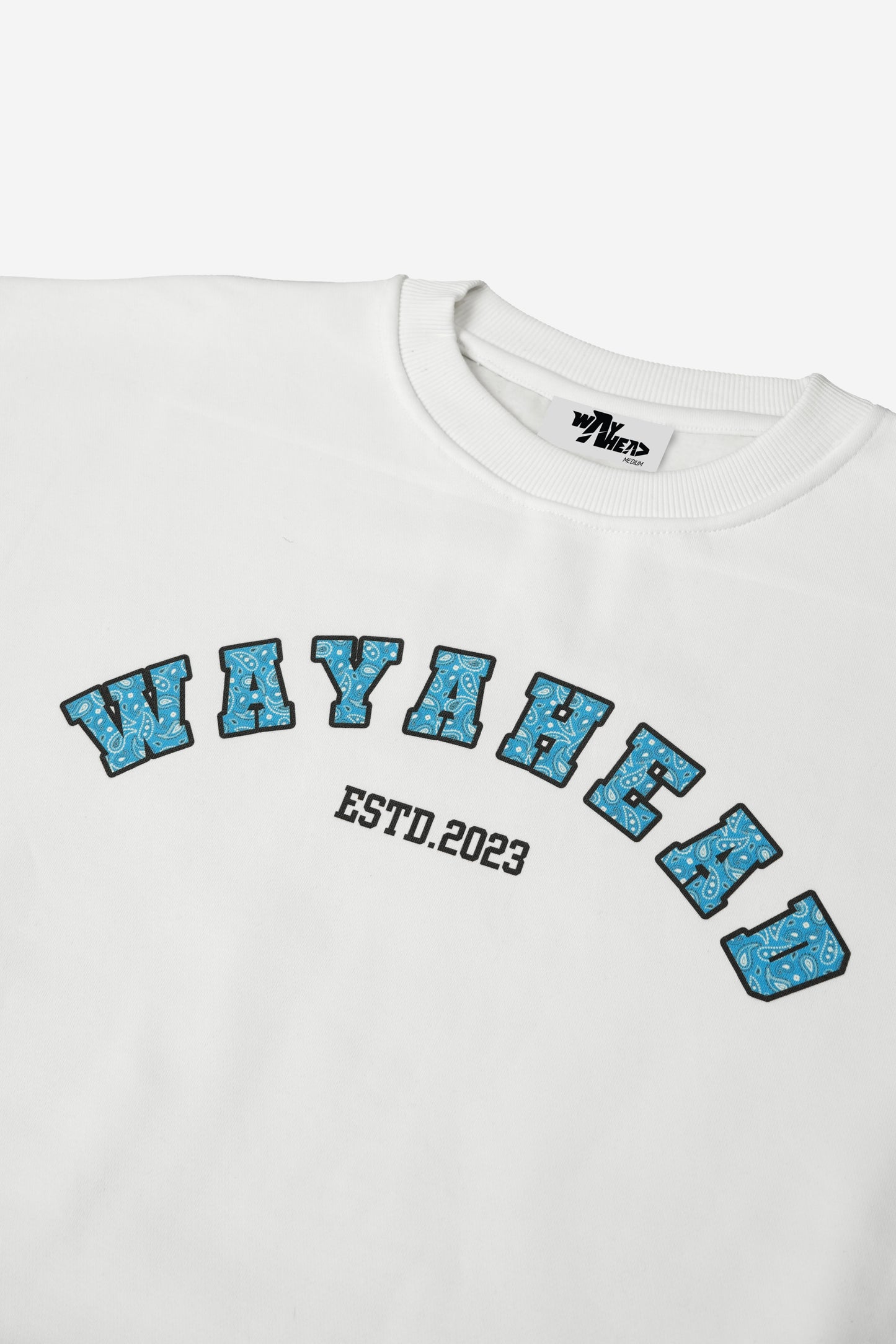 Paisley Sweatshirt (BLUE)