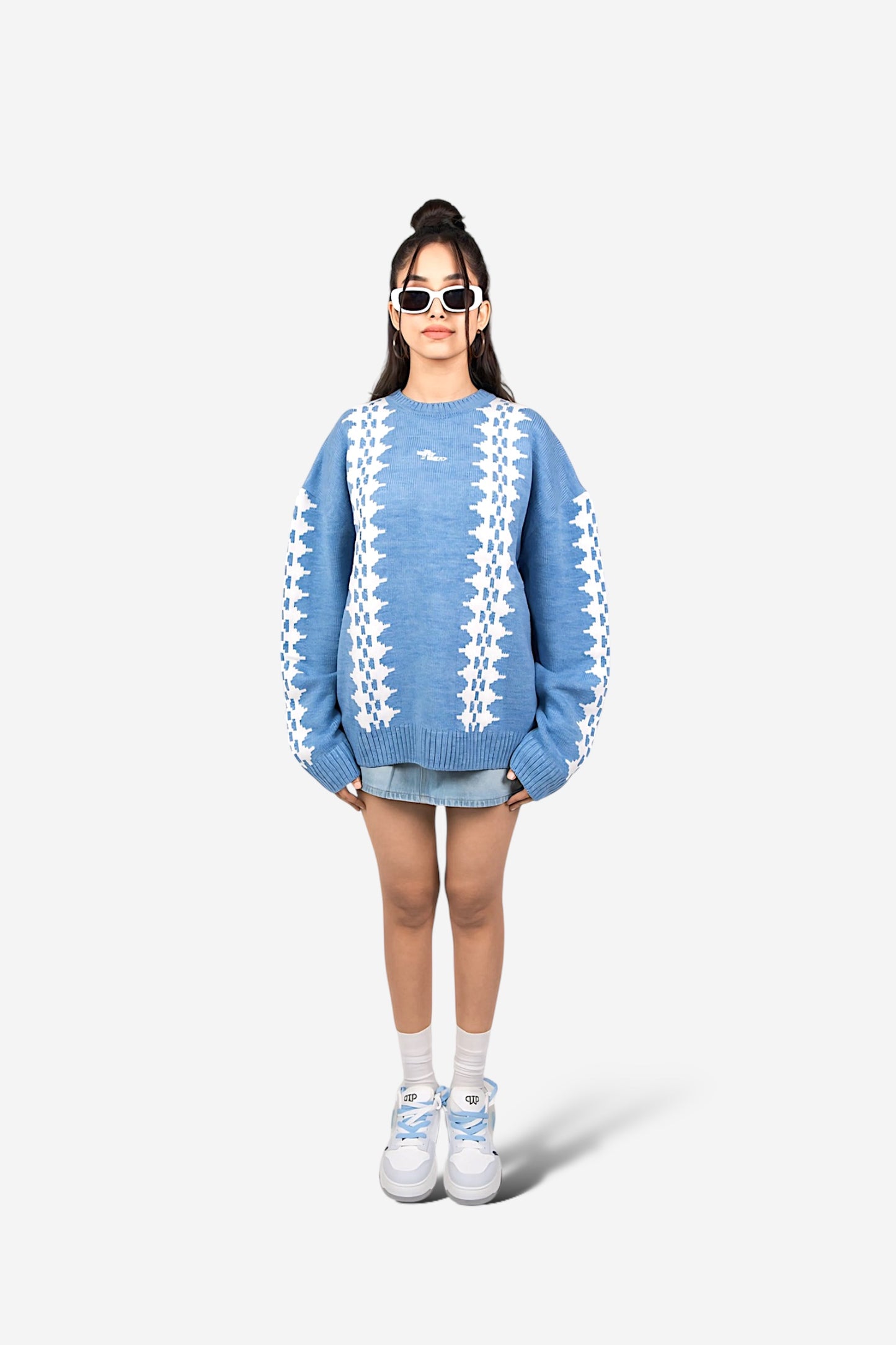 Ice Blue Sweater