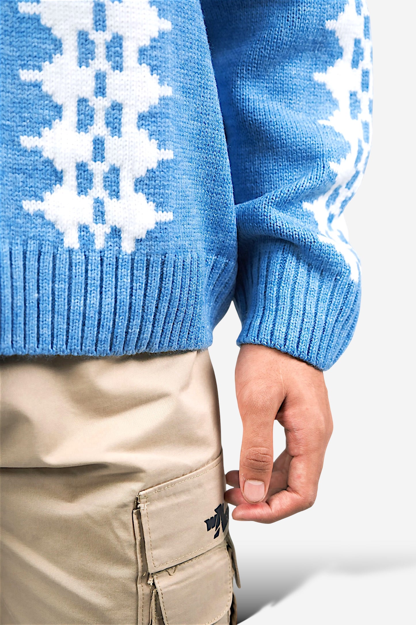 Ice Blue Sweater